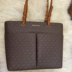 Michael Kors Bedford Medium Logo Tote Bag